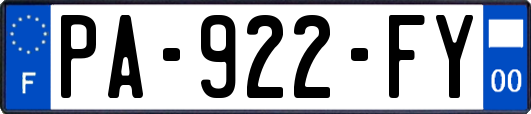PA-922-FY