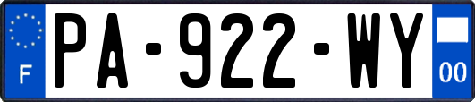PA-922-WY