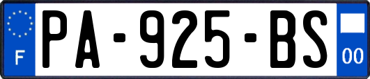 PA-925-BS