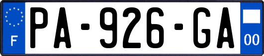 PA-926-GA