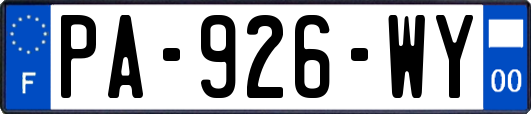 PA-926-WY