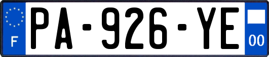 PA-926-YE