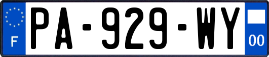 PA-929-WY