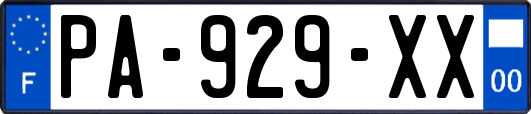 PA-929-XX