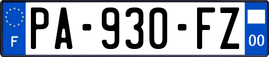 PA-930-FZ
