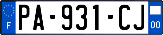 PA-931-CJ