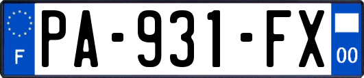 PA-931-FX