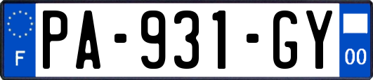 PA-931-GY