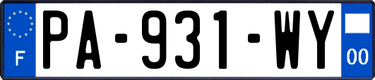 PA-931-WY