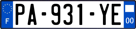 PA-931-YE