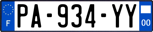 PA-934-YY
