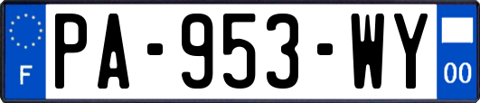 PA-953-WY