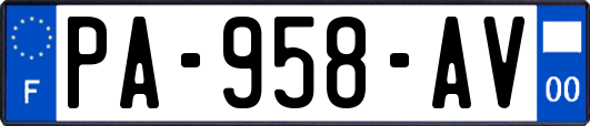 PA-958-AV