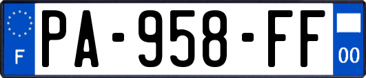 PA-958-FF