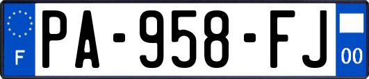 PA-958-FJ