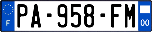PA-958-FM
