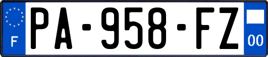 PA-958-FZ