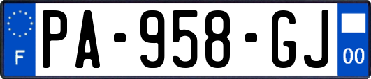 PA-958-GJ