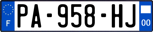 PA-958-HJ