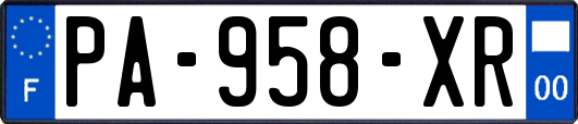 PA-958-XR