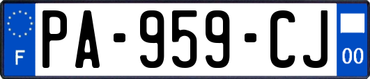 PA-959-CJ