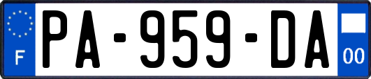 PA-959-DA