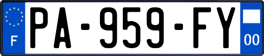PA-959-FY