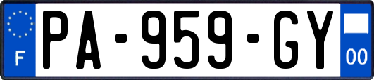PA-959-GY