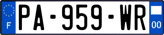 PA-959-WR