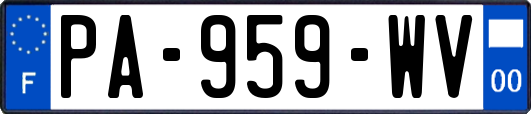 PA-959-WV