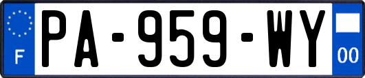 PA-959-WY
