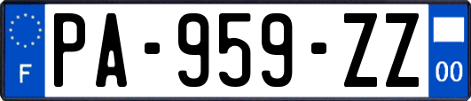 PA-959-ZZ