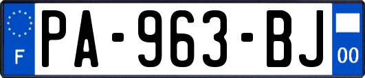 PA-963-BJ