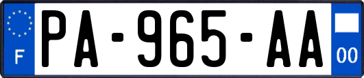 PA-965-AA