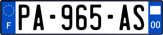 PA-965-AS