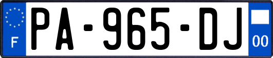 PA-965-DJ