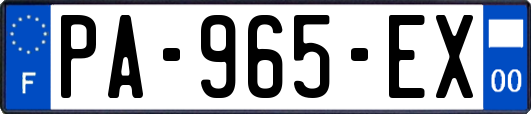PA-965-EX