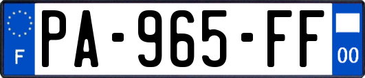 PA-965-FF