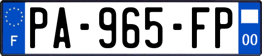 PA-965-FP