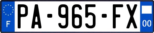 PA-965-FX