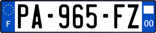 PA-965-FZ