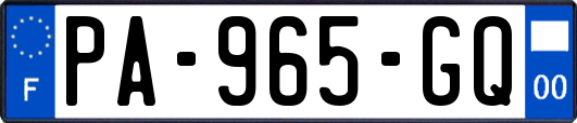 PA-965-GQ