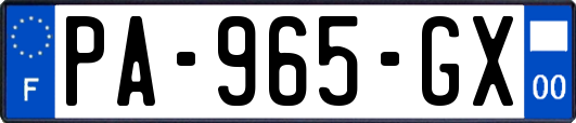 PA-965-GX