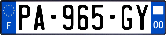 PA-965-GY
