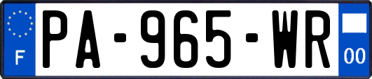 PA-965-WR