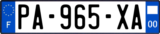 PA-965-XA