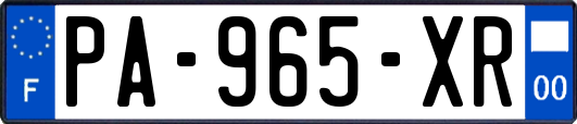 PA-965-XR