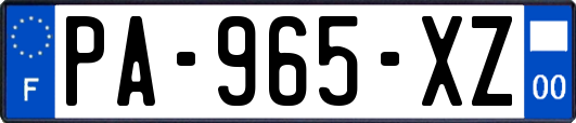 PA-965-XZ