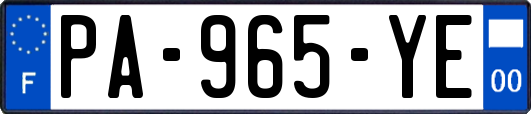 PA-965-YE