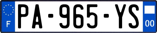 PA-965-YS
